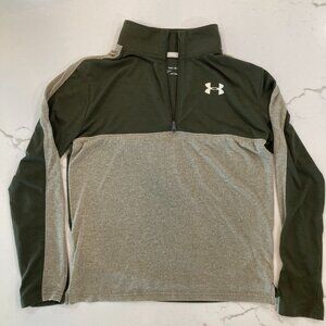 Under Armour Quarter Zip Shirt Youth Large